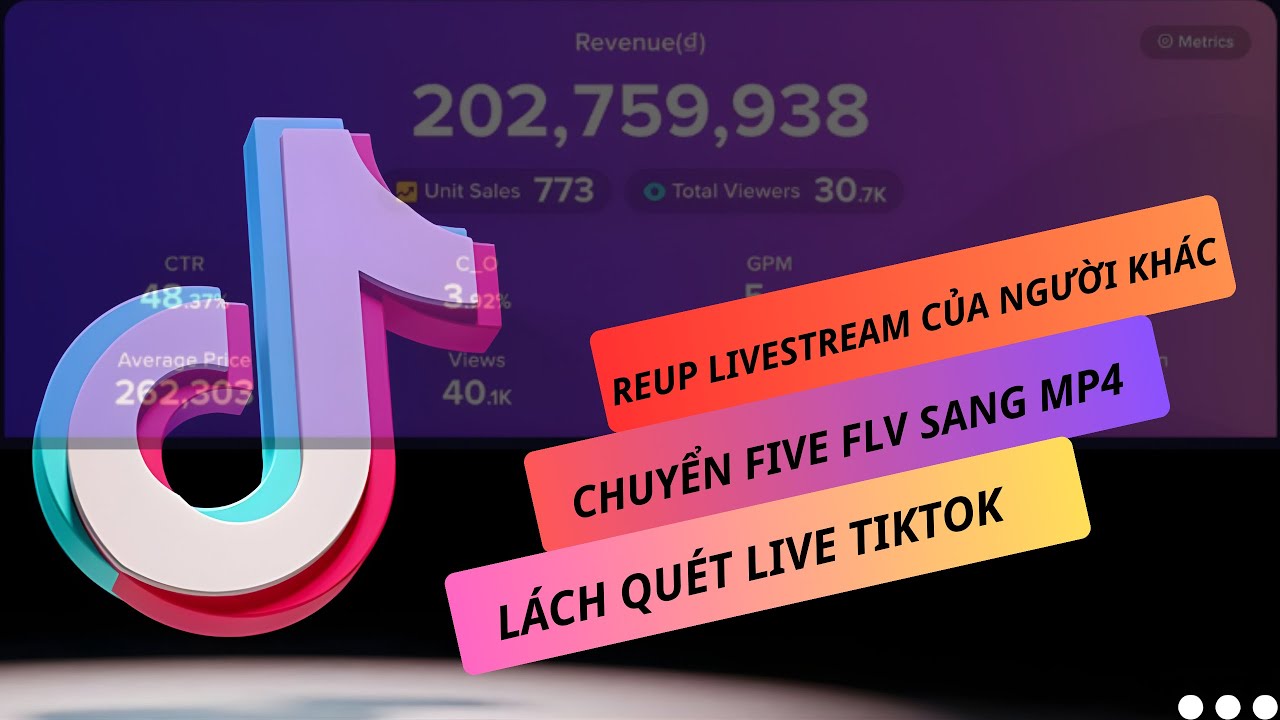 Hướng dẫn chi tiết 3 cách tải livestream TikTok không logo bằng công cụ online
